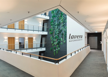 Natur innen und außen bei Laverana in Hannover