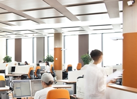 Luftbefeuchtung im Callcenter