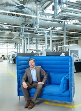 Roland Krapp, Leiter Print Media Center bei Heidelberg