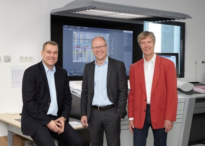 Geschäftsleitung Fogra und Vertriebsleiter Condair Systems