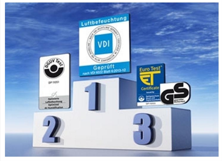VDI Zertifizierung Luftbefeuchtung