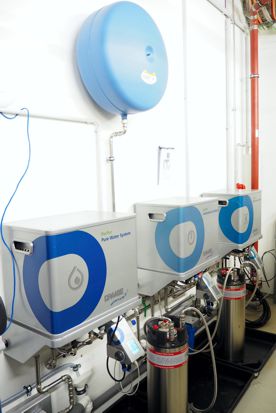 Mehrstufige Wasseraufbereitung in mobilen Containern